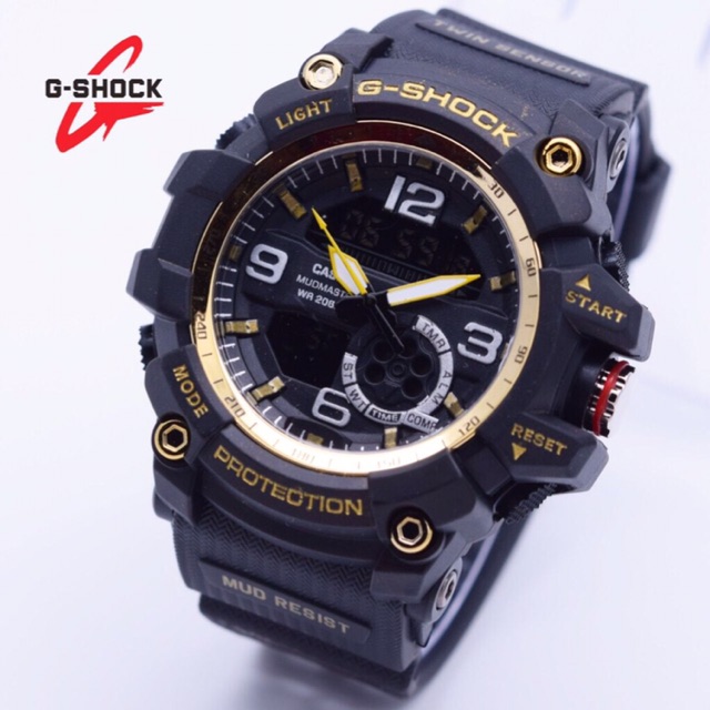 JAM TANGAN SPORT PRIA G SHOCK GG 1000 DOUBLE TIME