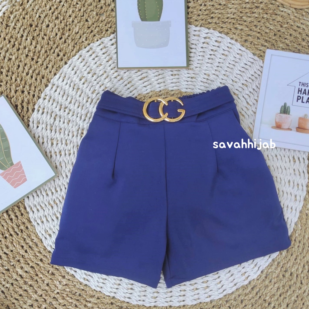 CELANA PENDEK SCUBA BELT / SHORT PANTS WANITA