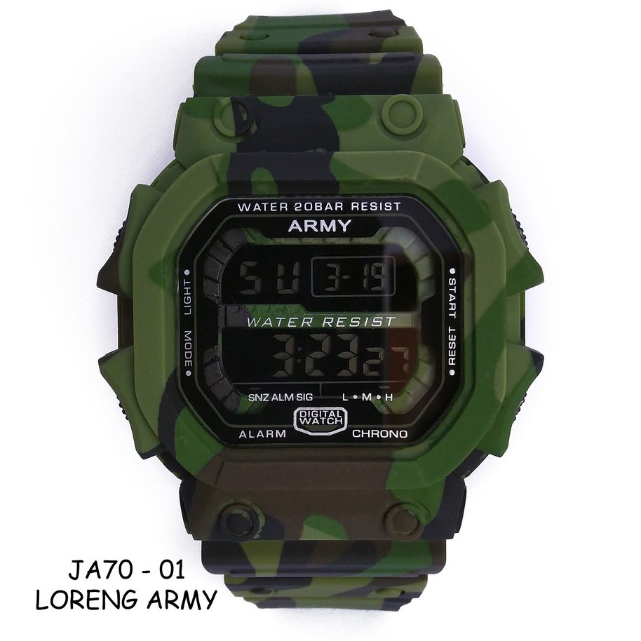 JAM TANGAN PRIA DIGITAL ARMY JA7001