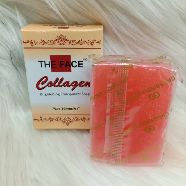 The Face Temulawak New Collagen Soap Sabun The Face btng