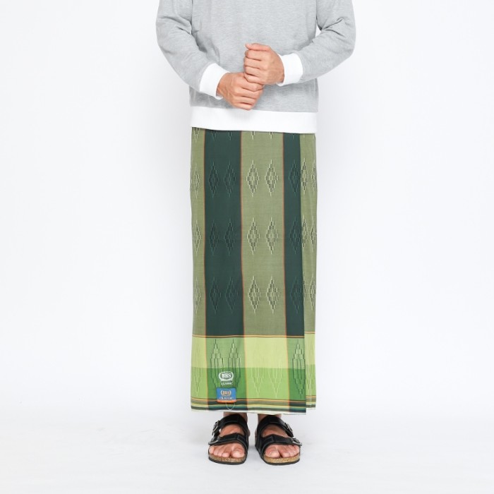 SARUNG BHS GOLD CLASSIC KWG MTR KAWUNG MUTIARA HIJAU ORIGINAL