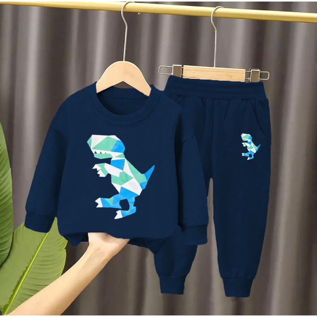 COD/SWEATER ANAK TERBARU/SWEATER MOTIF DINO 1-5 TAHUN