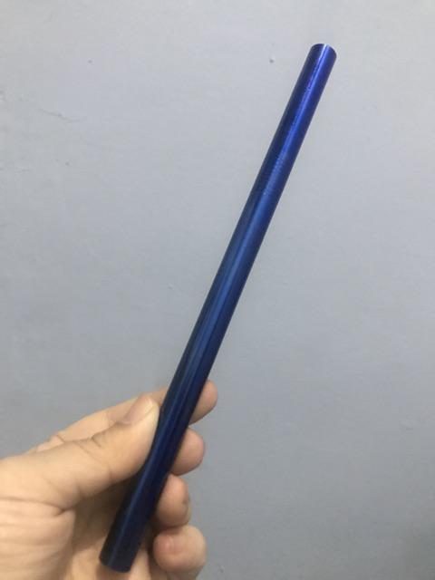 Stainless Straw Bubble - Blue