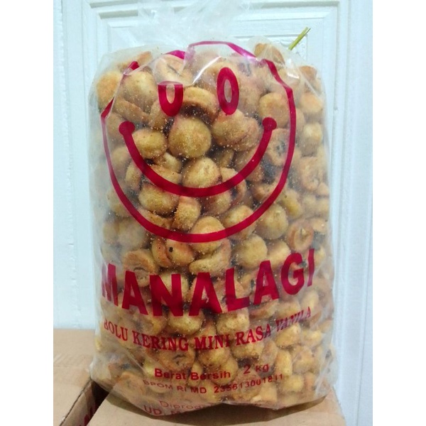 

Bolu kering mini rasa vanila 2kg (dus) bolu smile