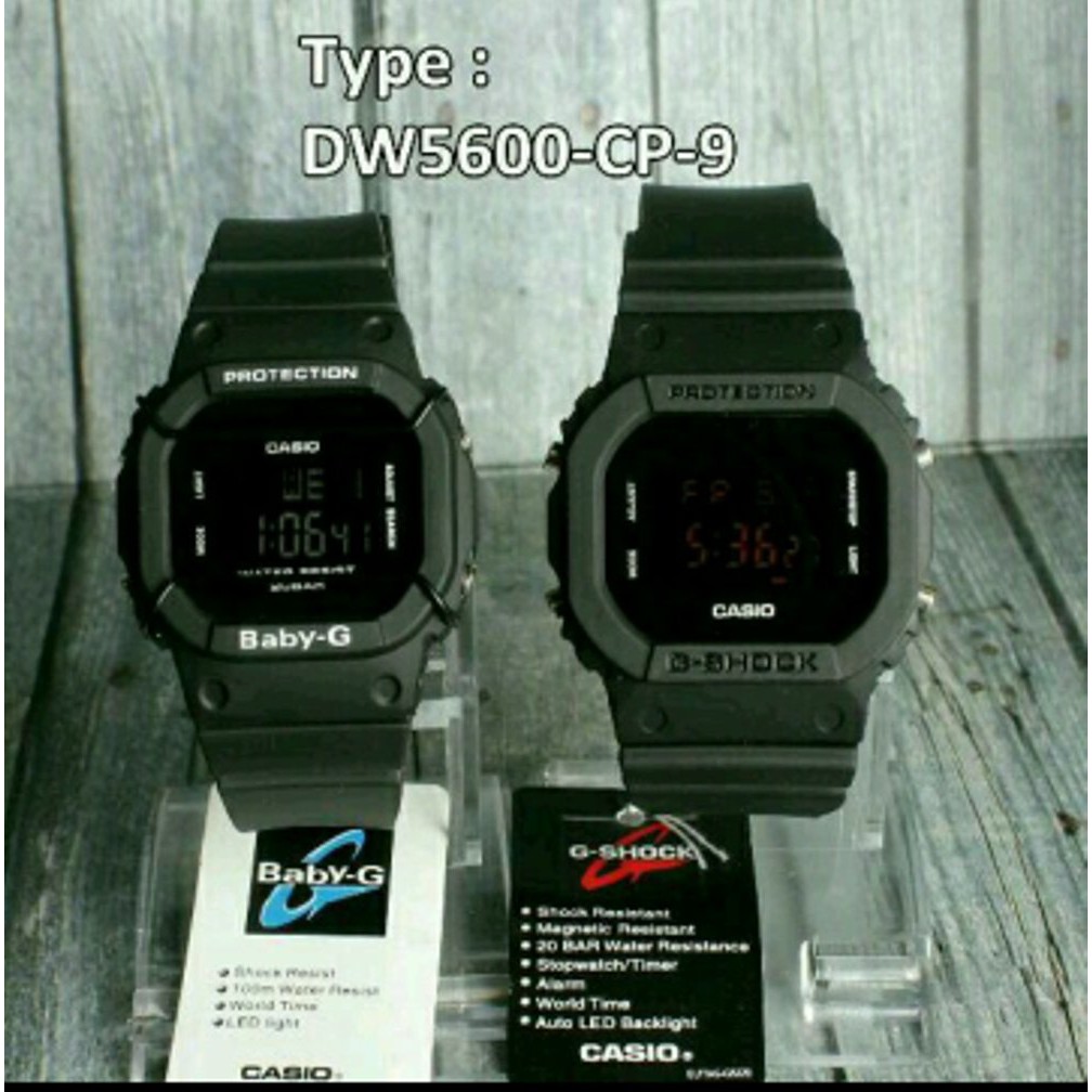 jam tangan casio couple G shock baby G elegan