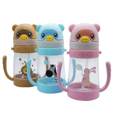 H339 Botol Air Minum Anak Motif Animal 380ml - Botol Minum