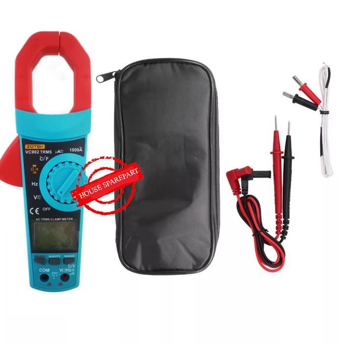 [perkakas] -  Zotek VC902 Auto Range Clamp Meter Tang Ampere Digital Tang Ampere