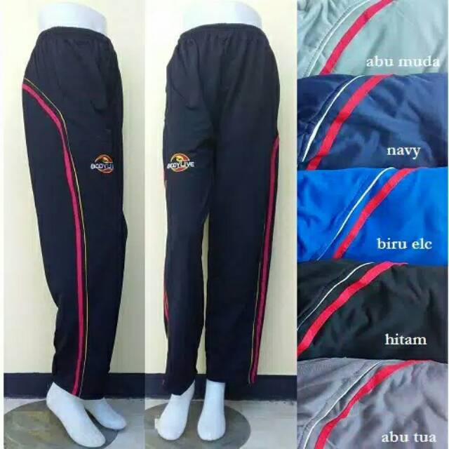 Celana panjang /training bodylive bahan diadora