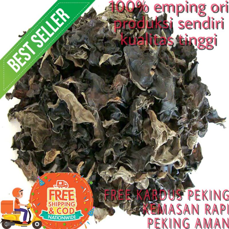 

[Neto:500g] Jamur kuping hitam jamur kuping kering | kualitas grid A | jamur dari petani Langsung