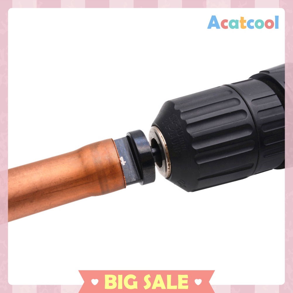 5pcs Hexagonal Handle Tube Expander Air Conditioner Drill Bit Pipe Flaring