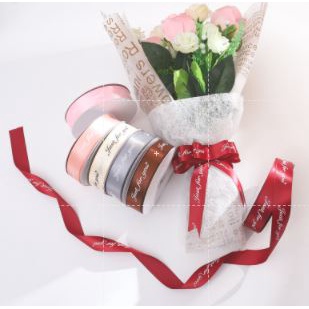 

BUKABELI Pita Satin Buket Bunga Uang Premium 1 Meter / Pita Kado Gift Bouquet Bunga Dekorasi KB42 / KB44 / KB45 / KB46