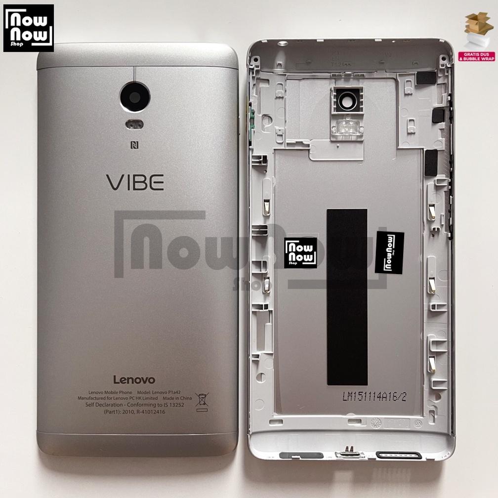 Backdoor Tutup Belakang Baterai Backcover Back Casing Lenovo Vibe P1 Turbo P1c72 P1a41 P1a42 P1c58