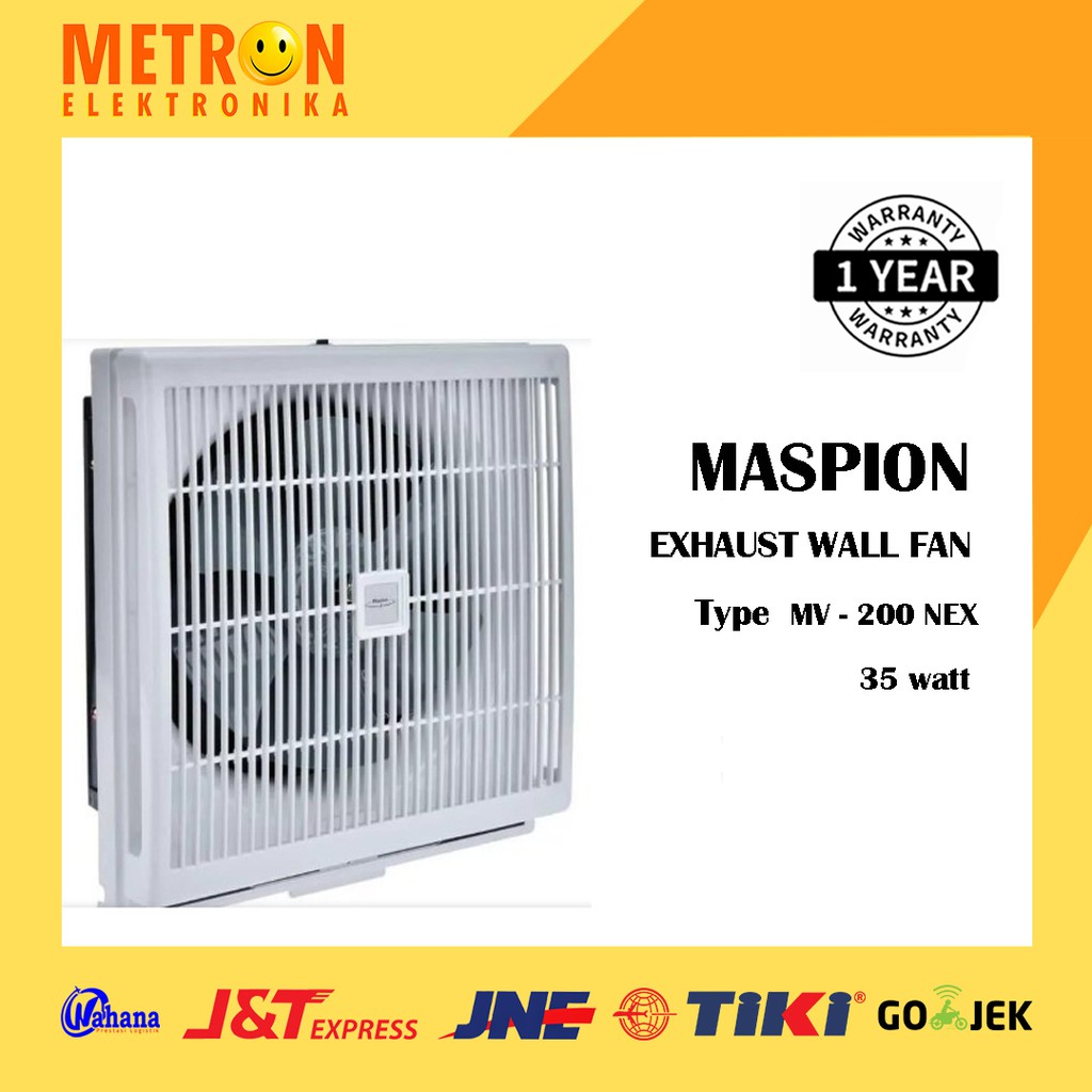 MASPION MV 200 NEX / EXHAUST WALL FAN 8 INCH / MV200NEX