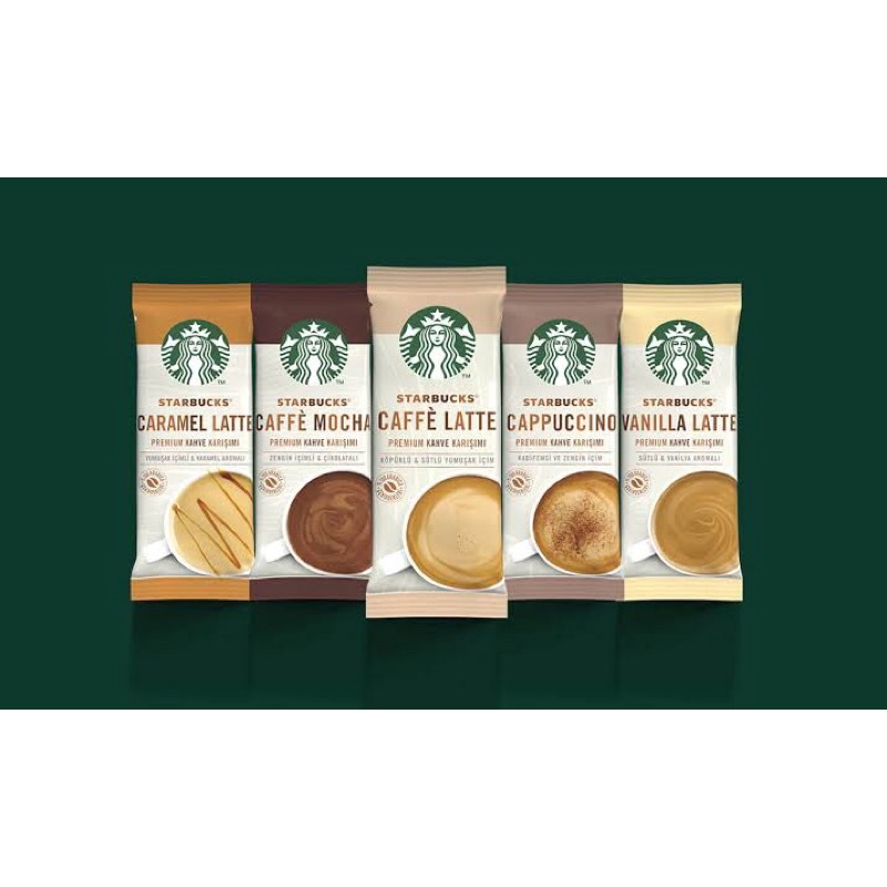 

Starbucks sachet turki