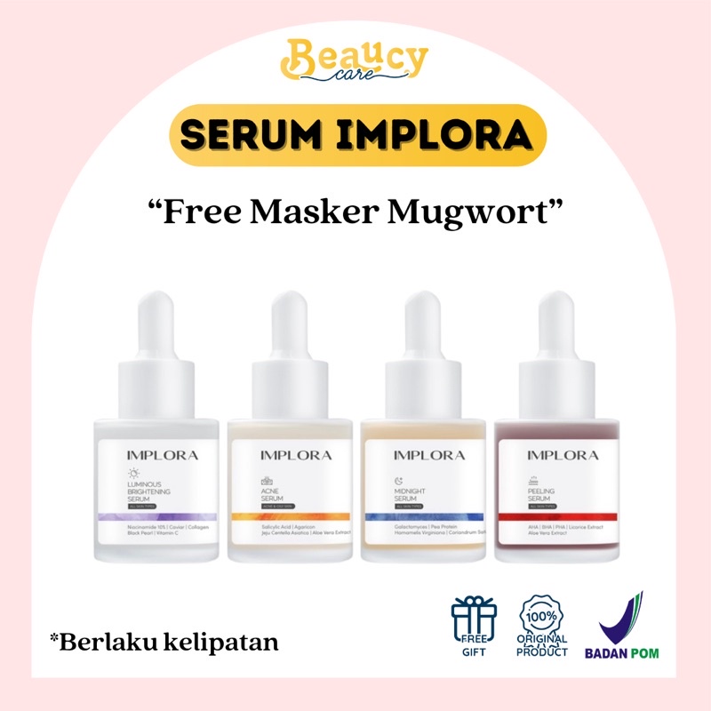 {SIAP KIRIM} SERUM IMPLORA 20ml