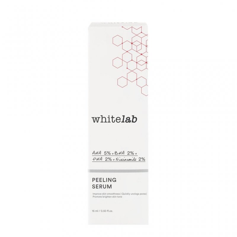 [ORI] Whitelab Peeling Serum dengan AHA BHA PHA Membantu Memperbaiki Masalah Kulit Aman digunakan untuk Pemula &amp; Kulit Sensitif - 15 ML BPOM