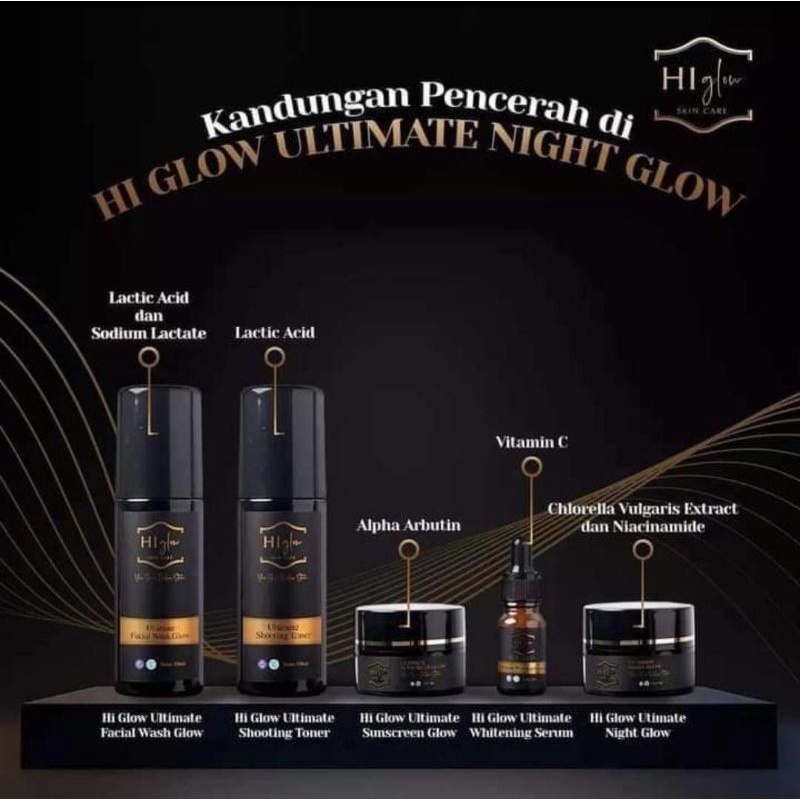HI GLOW SKINCARE BPOM ORIGINAL