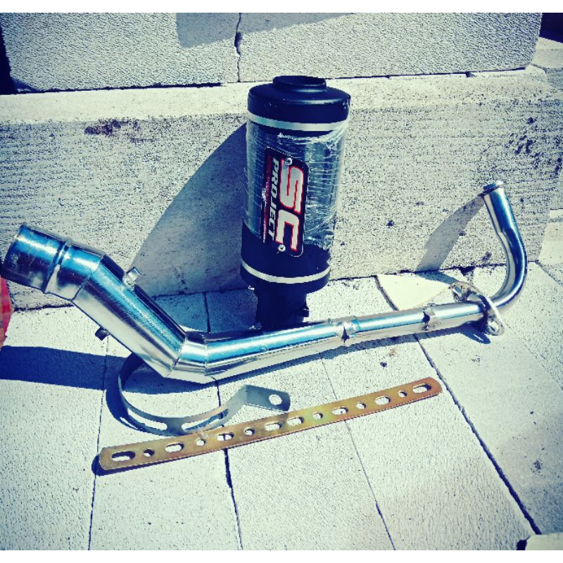 knalpot racing sc project mio sporty mio smile mio j fino terbaik terlaris