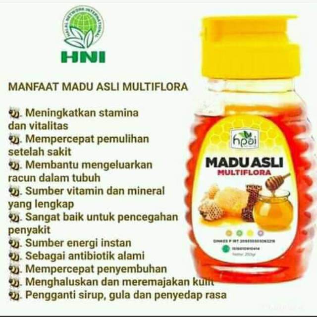 

Madu asli multiflora