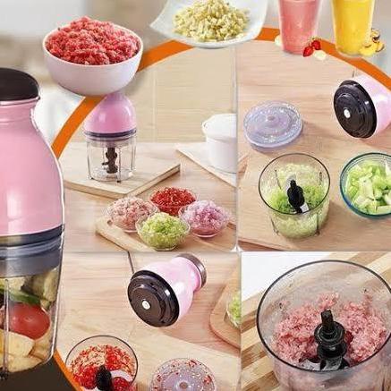 ❆ ORIGINAL JANOSENO Blender Kapsul Capsule Cutter Quatre Portable Elektrik Juicer Mixer Hand Serbagu