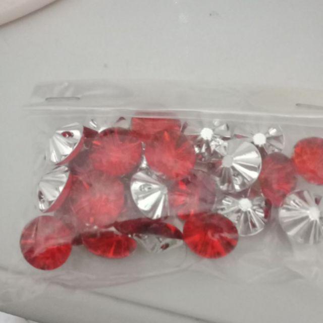 Kancing Hias Kristal