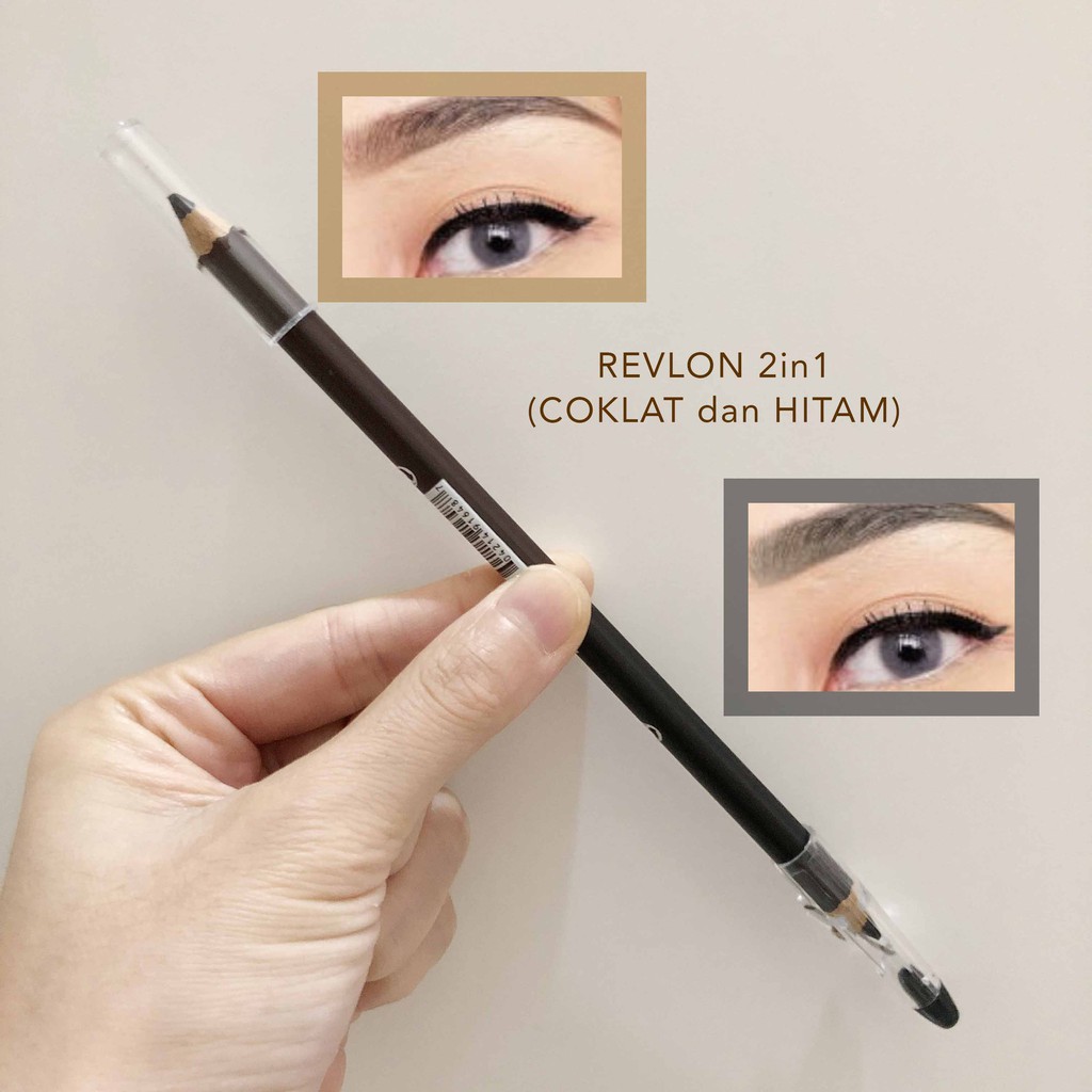 PENSIL ALIS / EYEBROW HITAM &amp; COKLAT  or HATIM / WATERPROOF