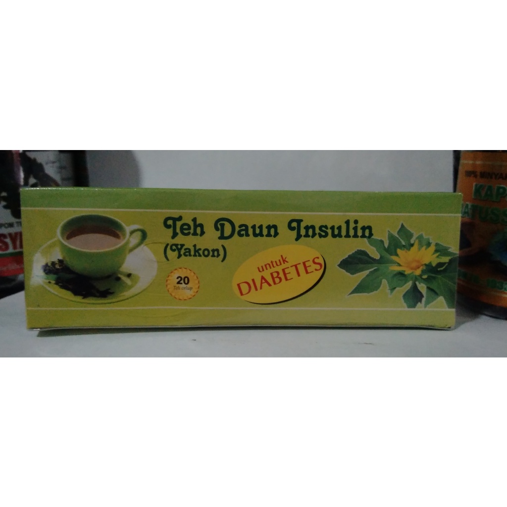 

Teh Celup Daun Insulin Yakon Salsabilla