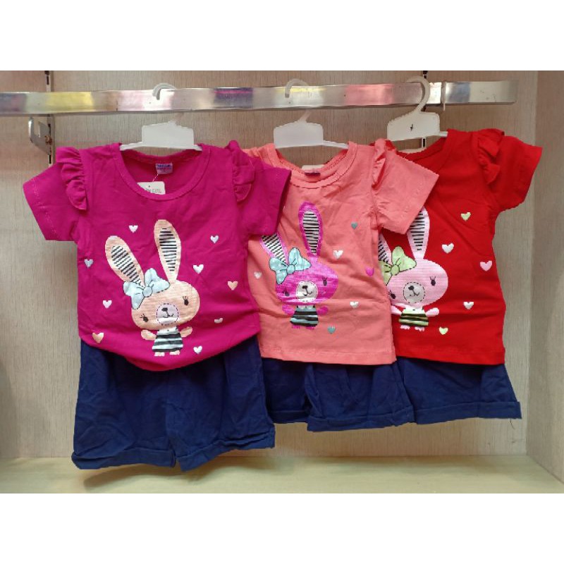 [KHUSUS GROSIR] SETELAN ANAK CEWEK CELANA HOTPANTS TIMMY GIRL