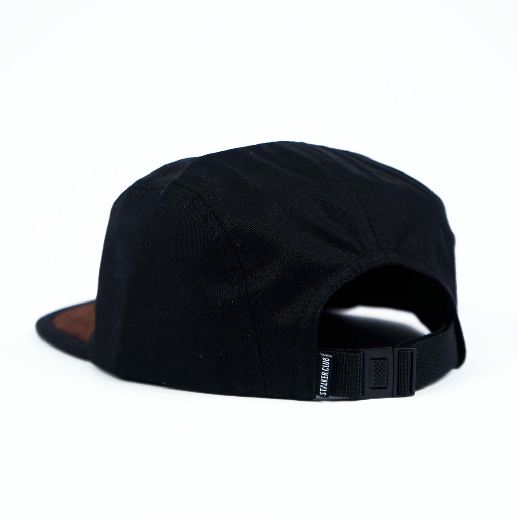 Stalker Brown Five Panel Hat