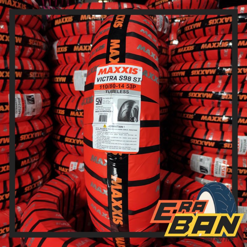 BAN MAXXIS VICTRA S98ST 110 80 RING 14 TUBELESS