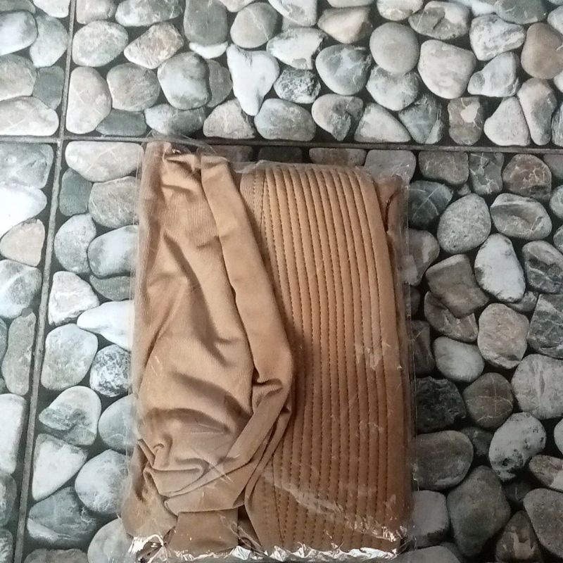 Jilbab Hijab kerudung Instan Lulu Kanaya Original-Khaki