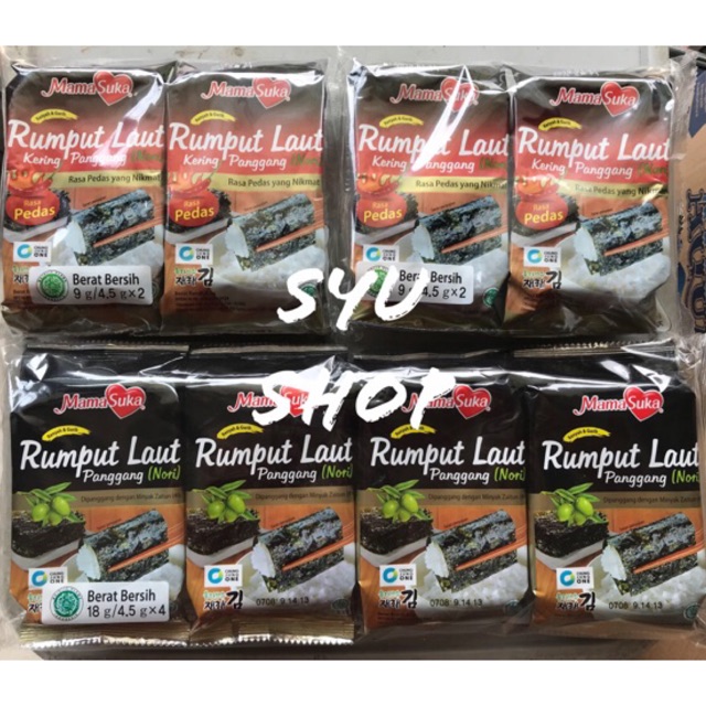 

Rumput laut mama suka mamasuka family package 8’s