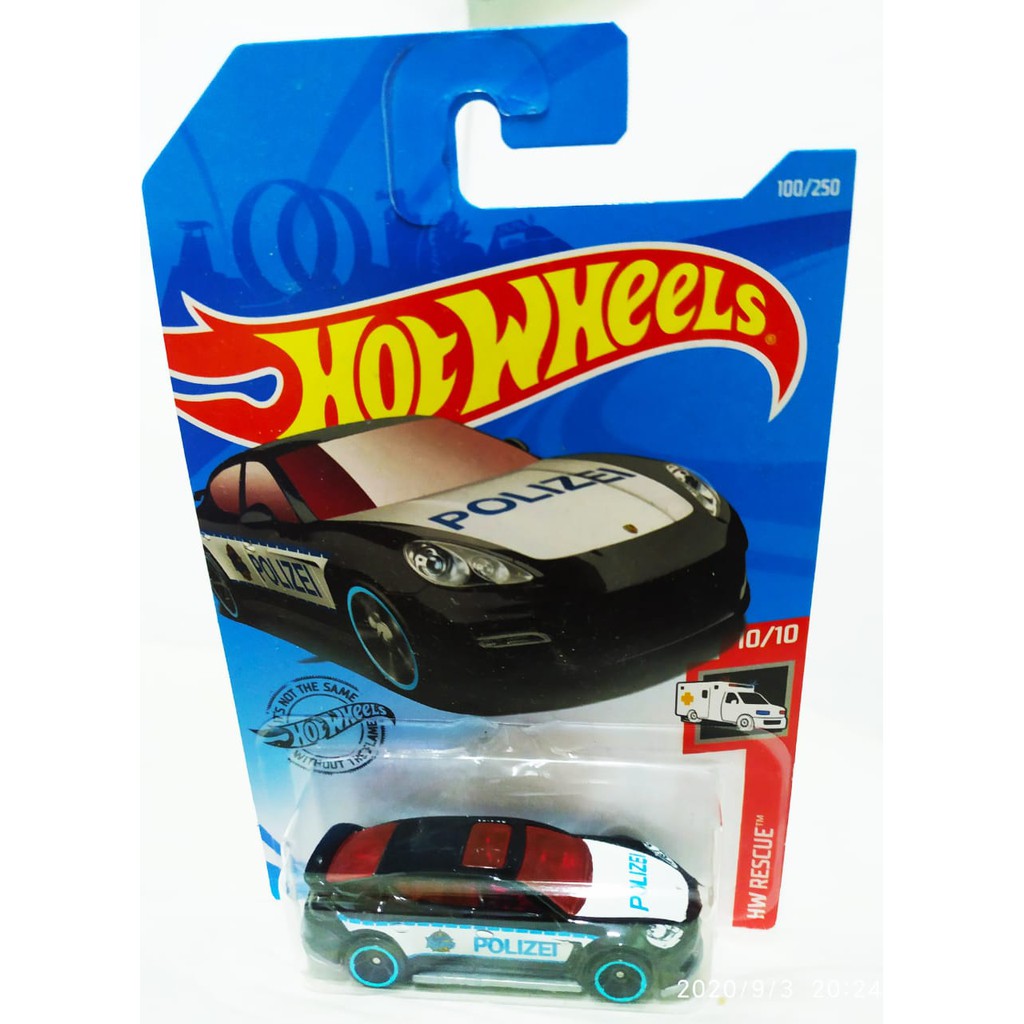 Hot Wheels PORSCHE PANAMERA POLIZEI