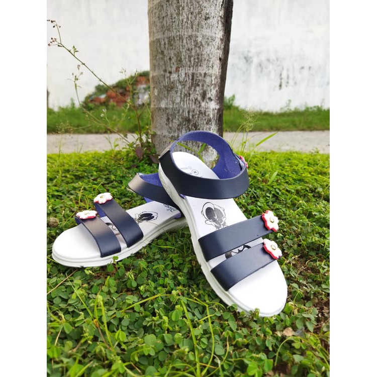 Sandal Anak Perempuan Karakter Mickey Mouse Sendal Anak Cewek Tali Sandal Anak SL2 Disney 2021