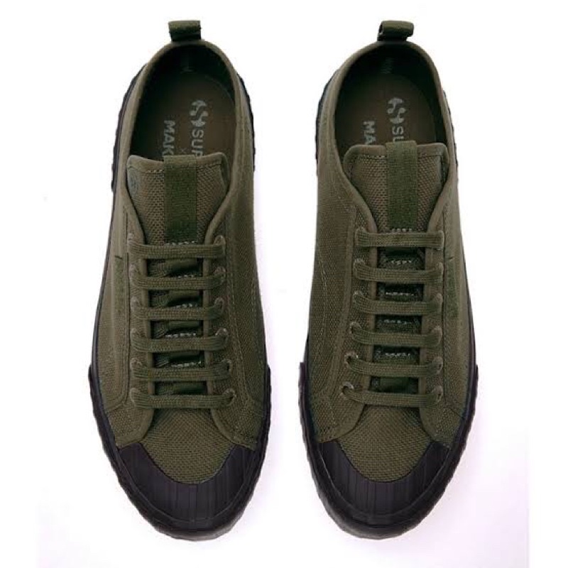 SALE 20% OFF Sepatu Sneakers Pria Superga x Makna Green