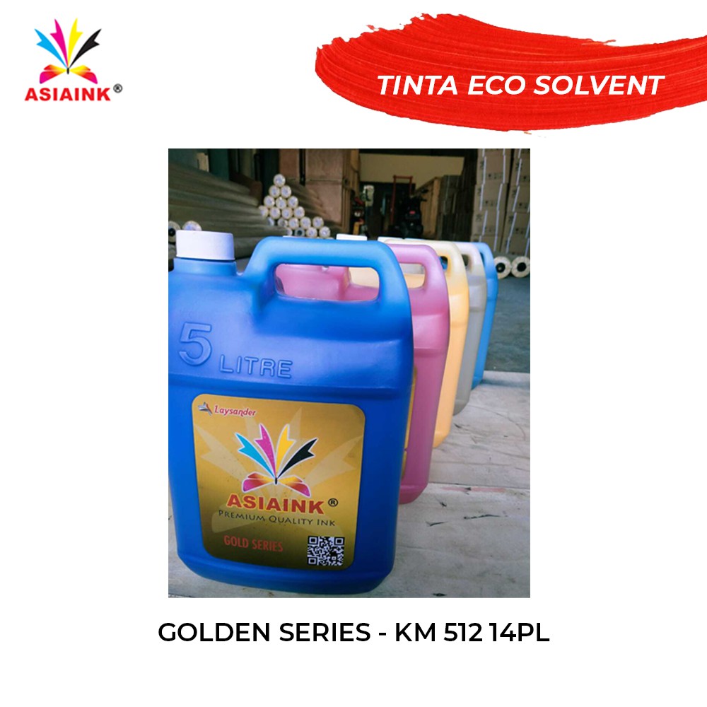 Tinta Eco Solvent Outdoor BLACK - ASIA INK Gold Series