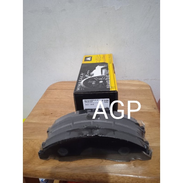 Brake Pad Kampas Rem Depan Isuzu Traga P0124 1SET