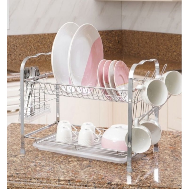 RAK PIRING INFORMA / RAK DAPUR / RAK SERBAGUNA / RAK PIRING STAINLESS ORIGINAL