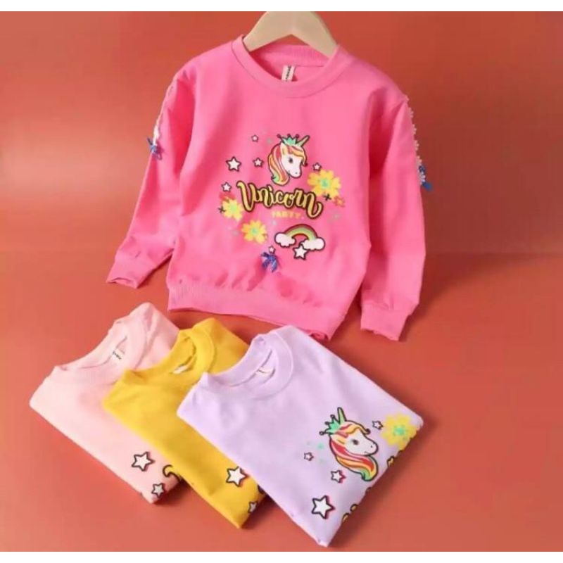 ￼Switer Anak Import 6-12Tahun/Kaos Anak Tangan Panjang/Sweater Anak Perempuan Import