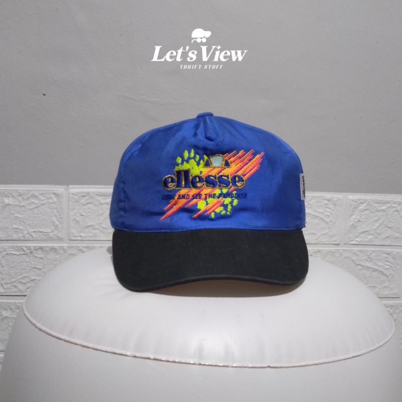 Ellesse earflaps caps vintage 90's