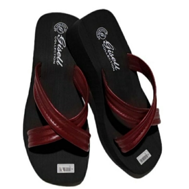 Sandal Wedges Wanita Silang Ballok 2022