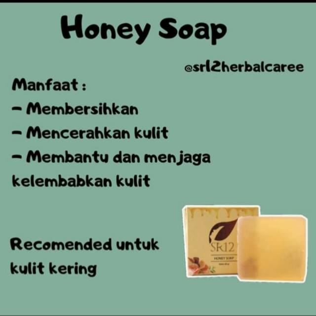 

Sabun Madu / Honey soap SR12