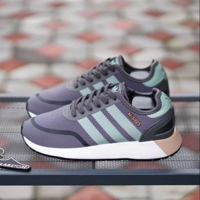ORIGINAL Adidas N-5923 Iniki Grey Sepatu Wanita BNWB