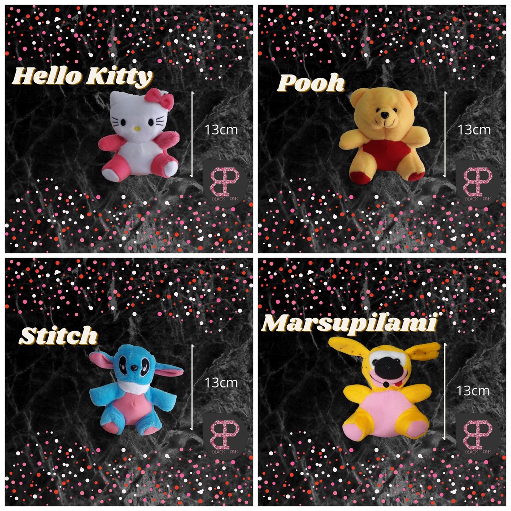 Boneka Capit Mini Murah / Mini Doll / Boneka Karakter / Boneka Tanpa Toga