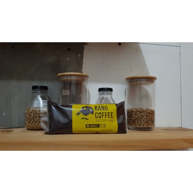 

Kopi Bubuk robusta Coffe powder 250gr