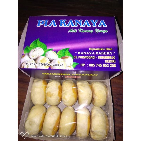 Pia kanaya/bakpia/pia asli kediri/pia basah