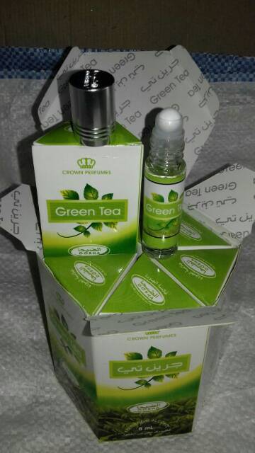 Parfum DOBHA 6ML roll on aroma Green Tea