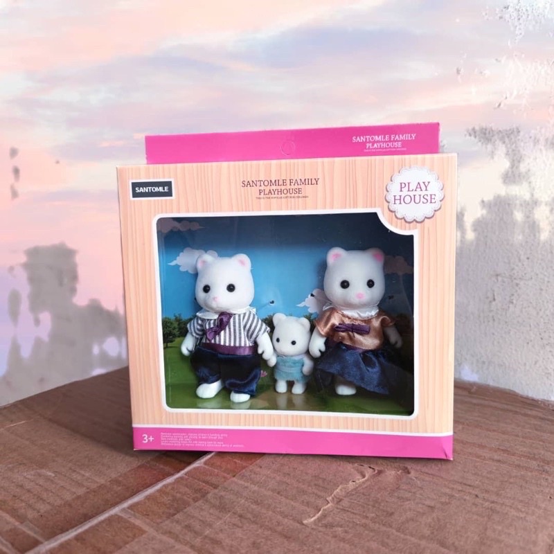 boneka mini rumah2an playhouse doll koala city doll