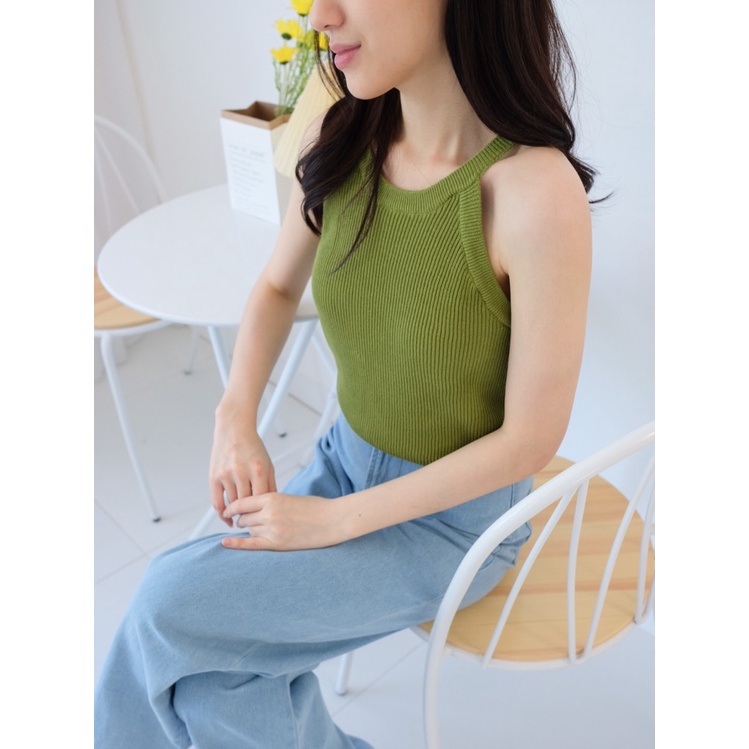 Kadaka T-0351 Top Halter Neck Knit Premium Rajut