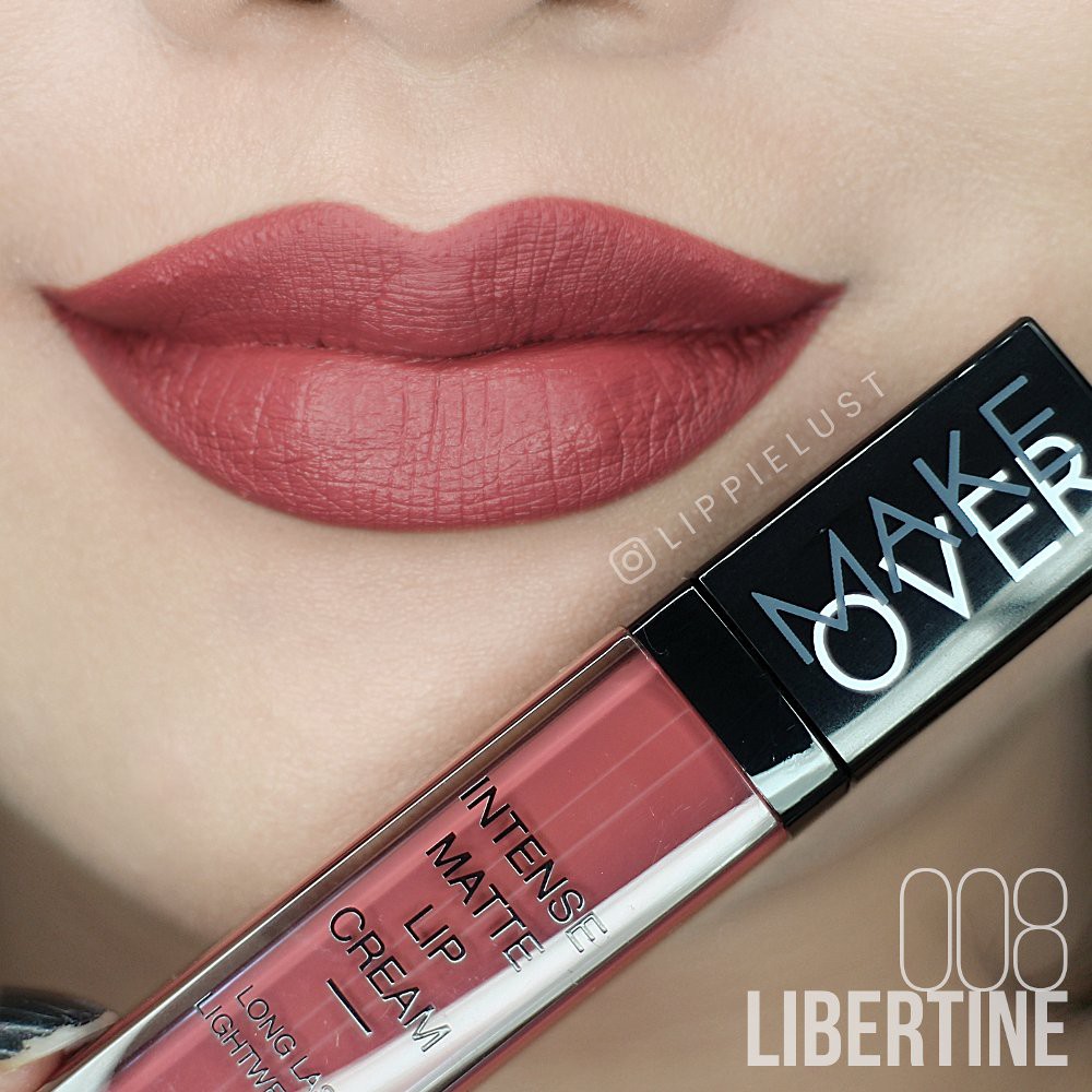 Make Over Intense Matte Lip Cream 008 Libertine